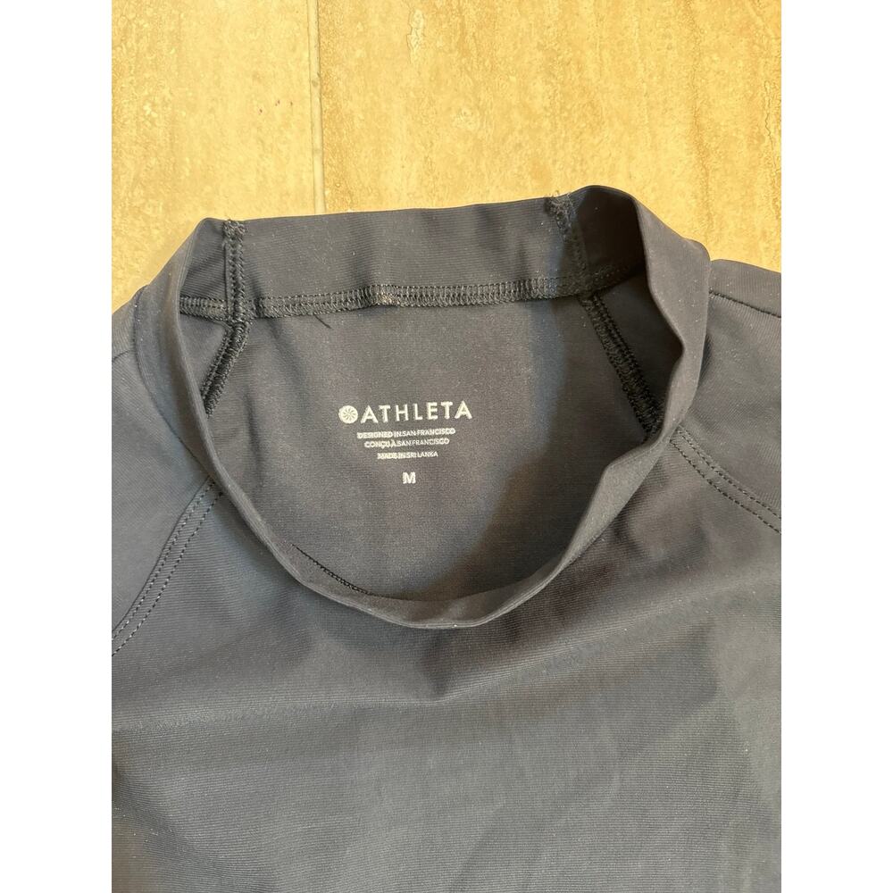 NWT Athleta Crosstrain Ultra Crop Top, Black, medium - Picture 5 of 7